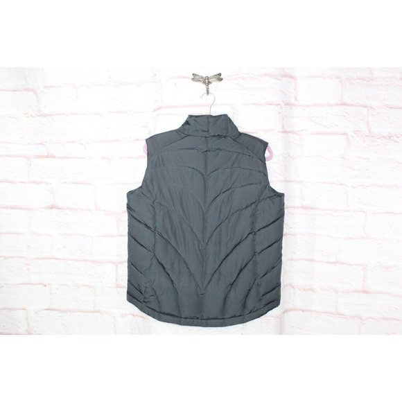 Cabela's Goose Black Full Zip Front Pockets Down Puffer Vest Size Medium - Picture 8 of 9